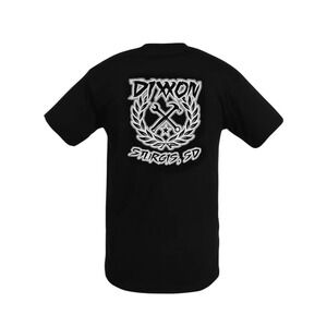 DIXXON Sturgis SD Grey Sketchy Crest Black Men's T Shirt Biker Moto New 3X